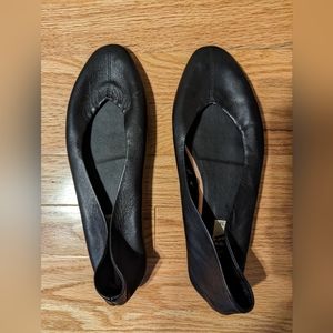 Zara Leather Ballet Flats